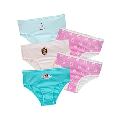 Image of DREAMWORKS Girls Gabby&#039;s Dollhouse Underwear 5 Pack Multicoloured 7 8 Years