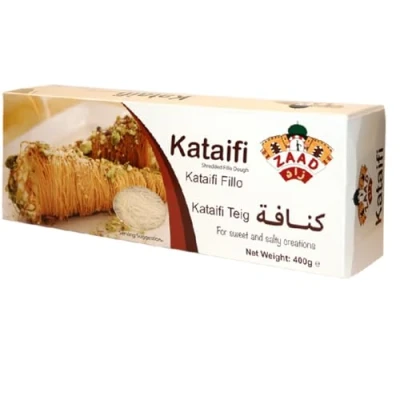 Image of Zaad Pastry Threads Fresh Kadayif dubai chocolate kataifi 400 Gram by Pufai Grocery
