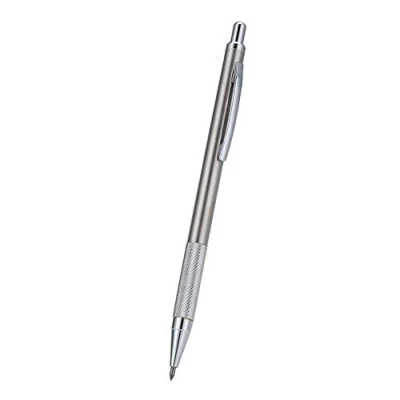 Image of 1pc Scriber Pen 2 Colors Diamond Glass Cutter Tungsten Steel Tip Engraver Cutting Tool for Ceramic Plate(Silver)
