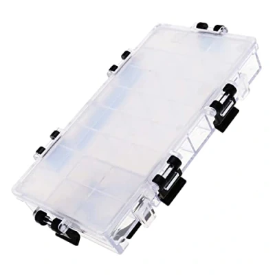 Image of Create idea Painting Palette Box 24 Well Empty Airtight Paint Container for Watercolor Half Pans Gouache Acrylic Oil Travel Case