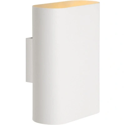 Image of Lucide OVALIS Wall Light White