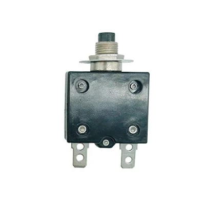 Image of Thermal Overload Protector Push Button Reset Circuit Breaker AC 125/250V 40A