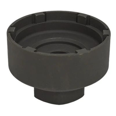 Image of Sealey Groove Axle Nut Socket with 6 Studs MAN/Mercedes 3/4&quot;Sq Drive