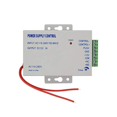Image of GXY Access Control Power Supply Switch DC12V/3A AC 110 260V for All Types System Door Lock with Time Delay
