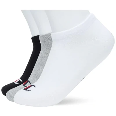 Image of Champion Basics 3pk Sneaker Socks, Dark Blue, 2.5 5