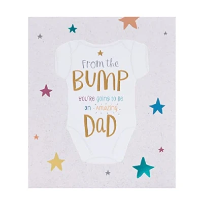Image of From The Bump You&#039;re Going To Be An Amazing Dad Father&#039;s Day Card Greeting Cards