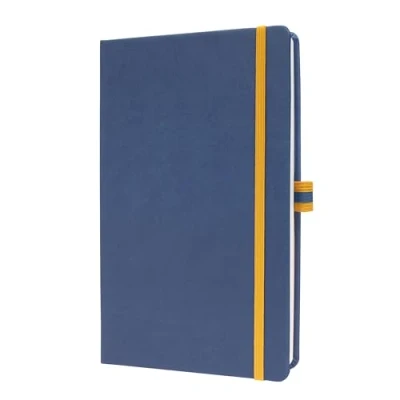 Image of Sigel Linescape Note Book Hard Cover A5 Ruled Blue
