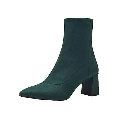 Image of Tamaris 1 25075 41 Women&#039;s Trainers Fashion Boot, Green, 7.5 UK