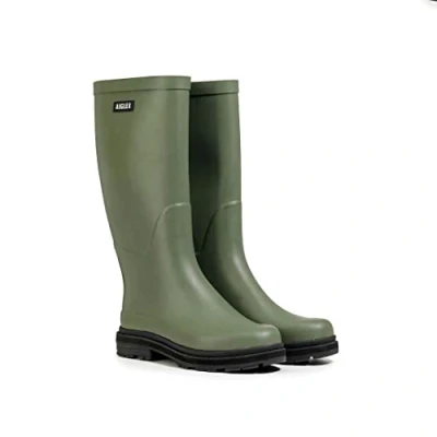 Image of Aigle Men&#039;s Ultra Rain M Boot, 9000 Black, 11.5 UK