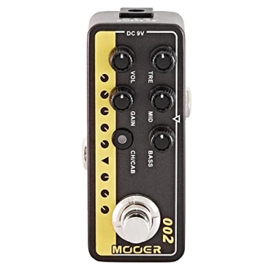 Image of Mooer Micro PreAmp002 Guitar Preamp Pedal, MMPA2