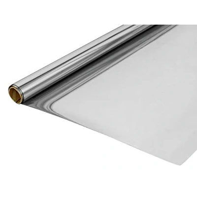 Image of Gardinia Static Mirror Foil 90 x 200 cm PVC Silver