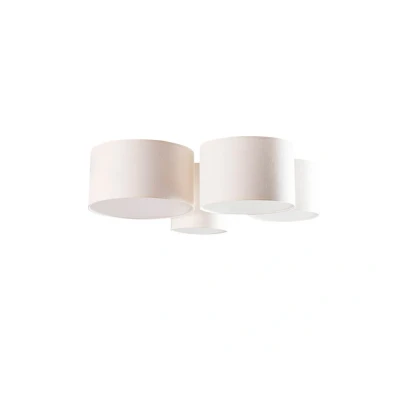 Image of Euluna Lodge ceiling light, 4 bulb, beige