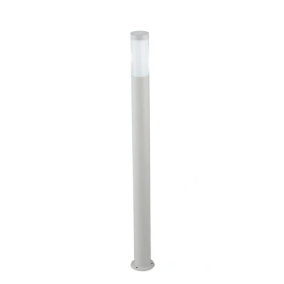 Image of Tokyo Outdoor Stainless Steel Bollard Light, White, IP44, E27