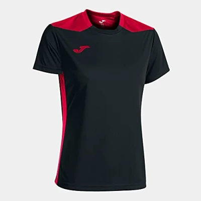 Image of Joma Championship Vi T Shirt Women Black Red