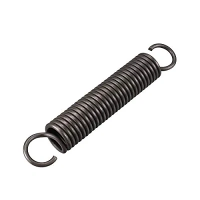Image of sourcingmap Extension Spring 2.5mm Wire Dia , 18mm OD 110mm Free Length Steel Small Dual Hook Tension