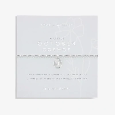 Image of Joma Jewellery A Little October Cosmos Birthflower Bracelet from