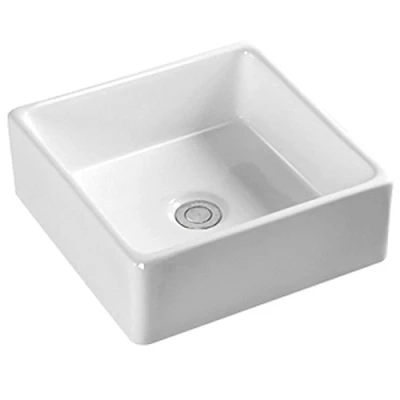 Image of Europa Via 370x370 0th White Ceramic Counter Top Basin A57