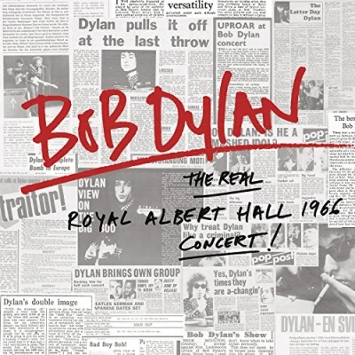 Image of Bob Dylan The Real Royal Albert Hall 1966 Concert! 2016 UK 2 LP vinyl set 88985361441