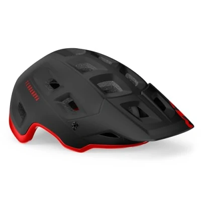 Image of MET Terranova Mountain Bike Helmet In Red / Black Size Medium (56 58 cm)