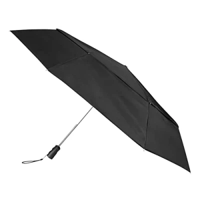 Image of Isotoner totes Eco X TRA STRONG Auto Open/Close Big Top Golf Size Double Canopy Umbrella