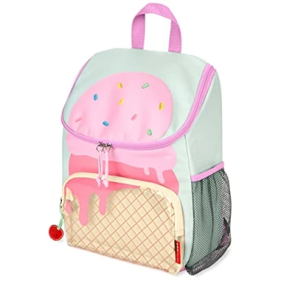 Image of Skip Hop Sparks Kid&#039;s Backpack, Kindergarten Ages 3 4, Ice Cream