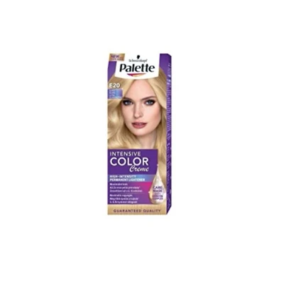 Image of Permanent hair dye Palette Intensive Color Cream E20 Blonde Very Light