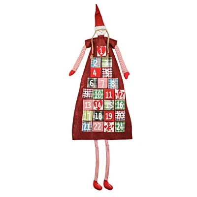 Image of Pajoma 57445A Fill Up Doll Design Cloth Advent Calendar, Length: 180 cm