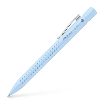 Image of Faber Castell Grip Sky Blue 231028 Mechanical Pencil Hardness B Lead 0.7 mm with Eraser