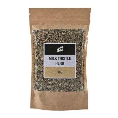 Image of Lowhill Valley Milk Thistle Herb Herbal Tea Silybum Marianum Infusion Handpicked No Additives or Preservatives 100% Natural 50g