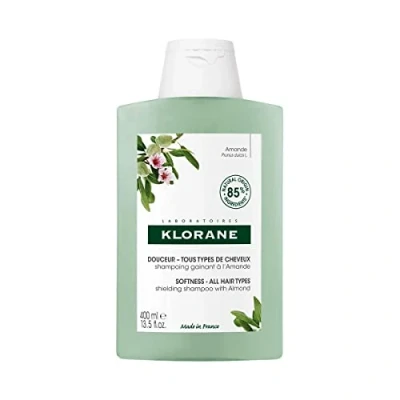 Image of Klorane Softness All Hair Types Shielding Shampoo with Almond 400ml