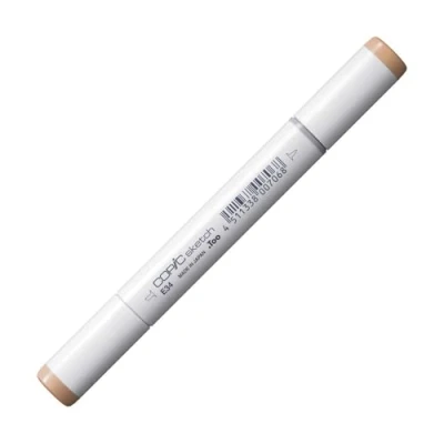 Image of Copic Sketch Coloured Marker Pen (E 34) Toast, For Art &amp; Crafts, Colouring, Graphics, Highlighter, Design, Anime, Professional Beginners, Supplies Colouring Books