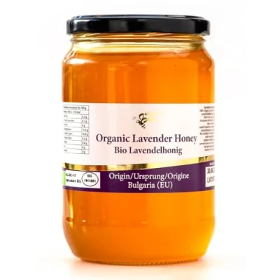 Image of 900 g Organic Raw Lavender Blossom Bee Honey