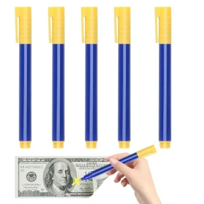 Image of Fulenyi Counterfeit Bill Detector Marker Checker Pens,Counterfeit Checker, Money Detector, False Currency, Loss Prevention Tester