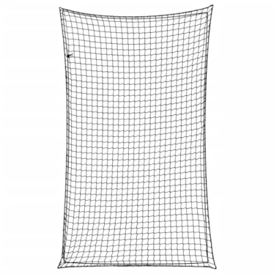 Image of vidaXL Trailer Net with Elastic Rope Black 5x3 m PP