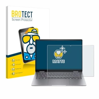Image of brotect Screen Protector Anti Glare compatible with HP Envy x360 2 in 1 14 fa0008na Matte, Fingerprint Protection Film