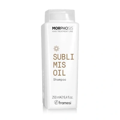 Image of Framesi New Morphosis Hair Treatment Line Sublimis Oil Shampoo 250ml