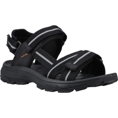 Image of Hi Tec Men&#039;s Sierra Sandal, Black, 7 UK