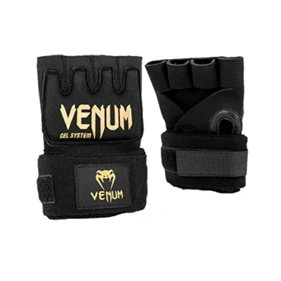 Image of Venum, Kontact Gel Quick Wraps, Men&#039;s, XS, Black/Gold