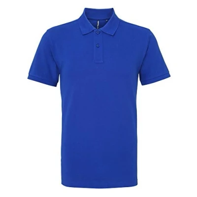 Image of Asquith &amp; Fox Men&#039;s Polo Shirt, Blue (Royal 000), Small (Size:Small)