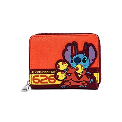 Image of Lilo &amp; Stitch Loungefly Experiment 626 Women Wallet Multicolour, Faux Leather,