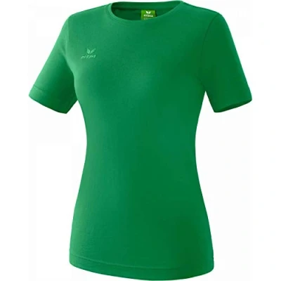 Image of Erima Women&#039;s Casual Basics Teamsports T shirt, Emerald, 12 (Manufacturer Size: 40)