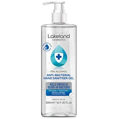 Image of Hand Gel 70% Alcohol 500ml Anti Bacterial Hygiene Sanitiser Rub, sanitizer…