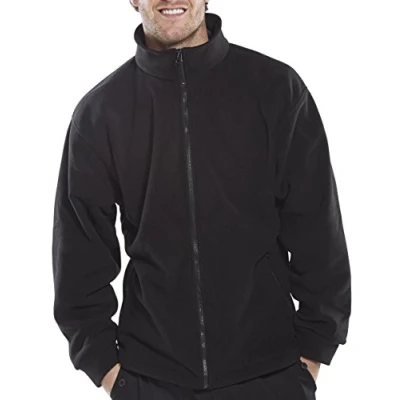 Image of Standard Fleece Jacket Black Small FLJBLS