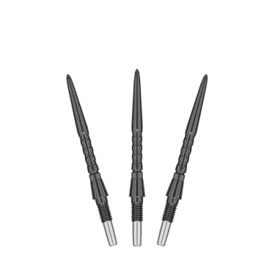 Image of TARGET Darts Swiss Point Storm Dart Points, Surge (3 Pack Set of Tips) 26MM Black Change Professional Accessories