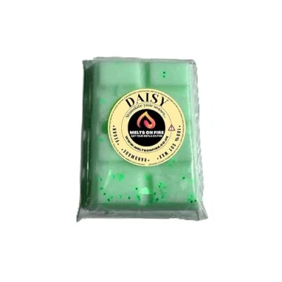 Image of Daisy Wax Melts Snap Bars Soy 25g Highly Scented for Oil Burner Vegan &amp; Cruelty Free Home Fragrance