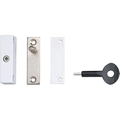 Image of Yale Locks P2P118PB Auto Window Lock Brass Finish (Pack of 2)