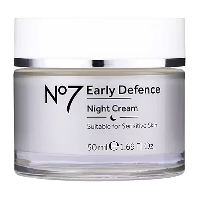 Image of No7 Early Defence Night Cream 50ml