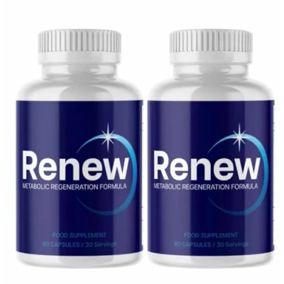 Image of Renew Metabolic Regeneration Formula All Natural 120 Capsules / 2 Monthly Supply