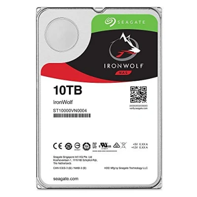 Image of Seagate ST10000VN0004 HDD Int 10TB IronWolf SATA 3.5