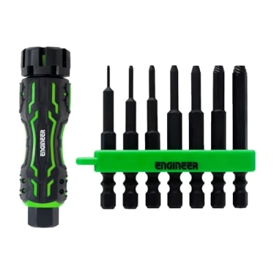 Image of Rapid Screw Extractor Remover kit for Hex Head Screws (Allen Type). ENGINEER DZ 84